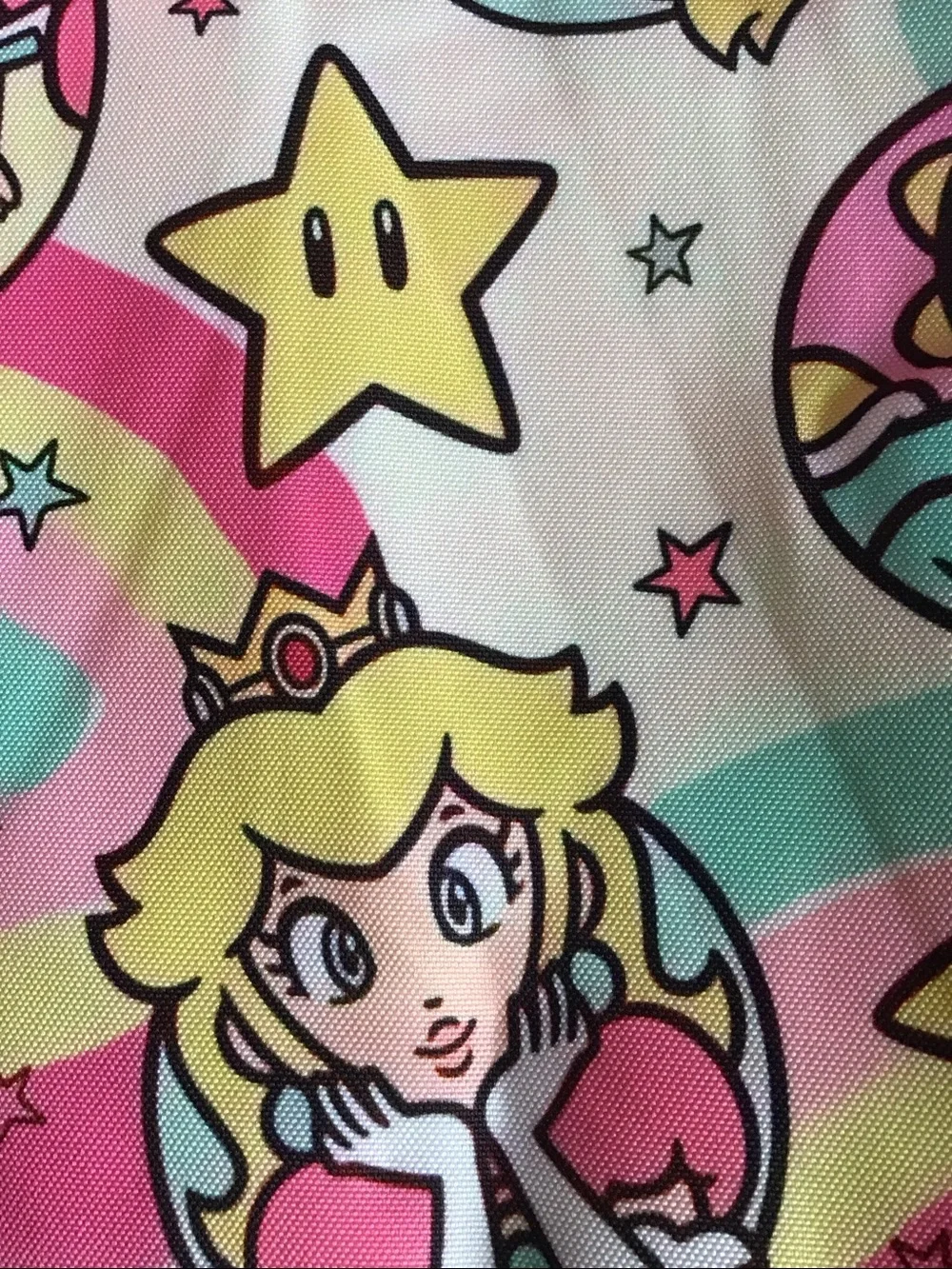 Rare Mario brothers Princess Peach full size backpack